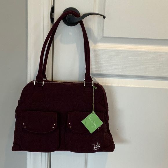 Handbags - Vera Bradley Wine Bowler Satchel
